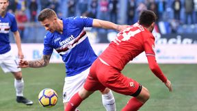 Serie A: mocna Sampdoria z trzema Polakami. Hat-trick Fabio Quagliarelli