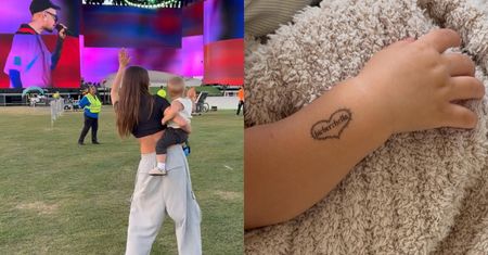 Hailey Bieber zabrała SYNA na próbę Justina przed Coachellą. Jack Blues chyba dobrze się bawił. "Duma i wdzięczność" (ZDJĘCIA)