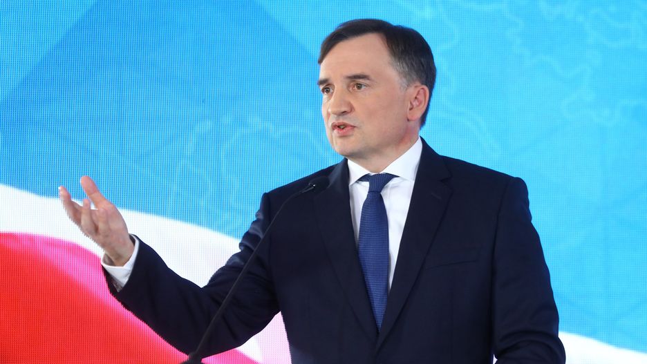 Warszawa, 15.10.2022. Minister sprawiedliwości Zbigniew Ziobro na konwencji Solidarnej Polski pod hasłem "Tańsza energia dla Polaków", 15 bm. w Warszawie. (ad) PAP/Rafał Guz