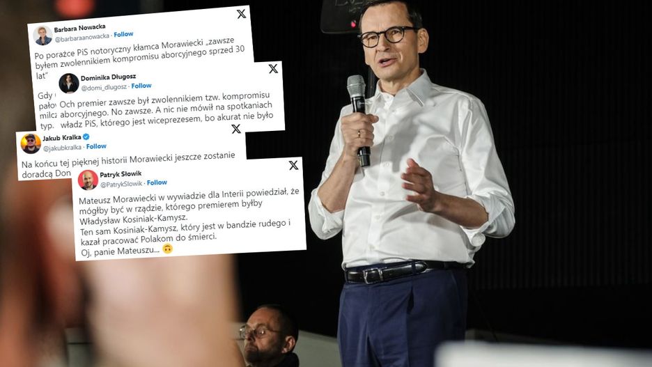Lawina komentarzy po wyznaniu Morawieckiego