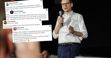 "Oj, panie Mateuszu...". Lawina komentarzy po wyznaniu Morawieckiego