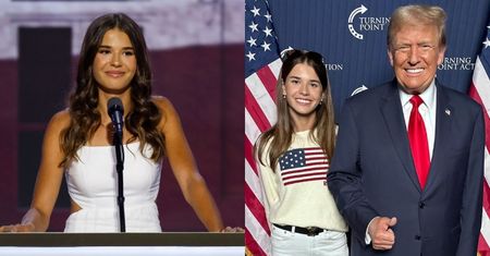 Nastoletnia WNUCZKA Donalda Trumpa ociepla wizerunek dziadka na wiecu. "Jest opiekuńczy i kochający" (FOTO)