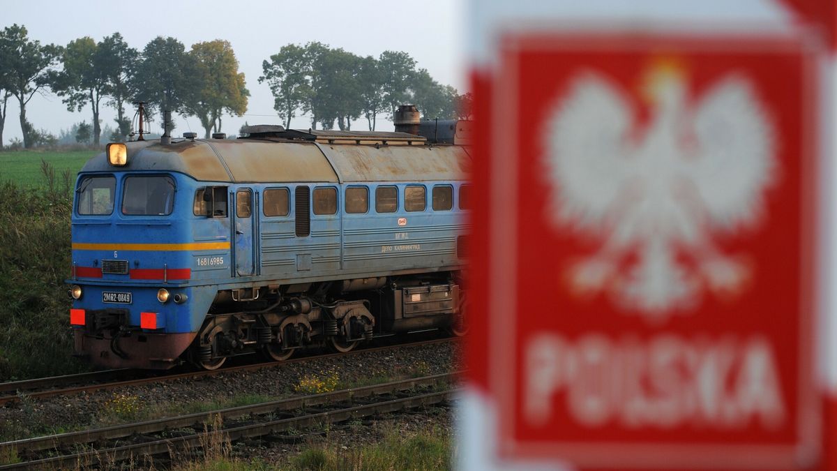 Radykalny spadek ruchu pociągów z Rosji do Polski. Składy jednak
