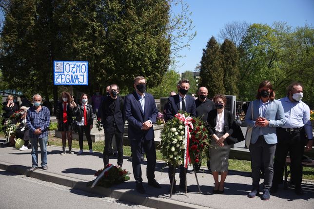 Pogrzeb Bronisława Cieślaka 