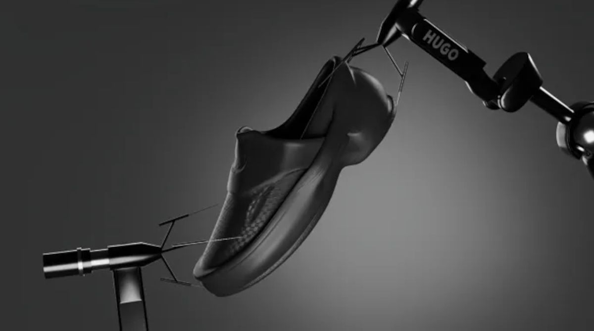 Hugo Boss wydrukowane buty