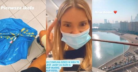Maja Bohosiewicz chwali się widokami z balkonu i relacjonuje urządzanie mieszkania w Dubaju: "PIERWSZA IKEŁA" (ZDJĘCIA)