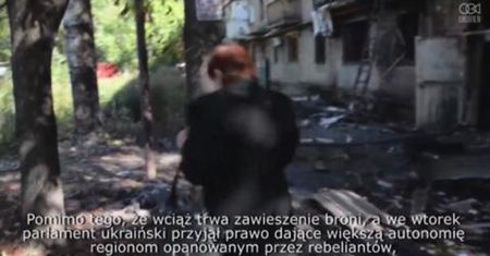 Ukraina: Pocisk rakietowy uderzył w budynek mieszkalny