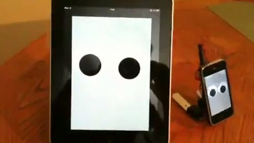 iPad jako tańczący robot [ wideo] 1