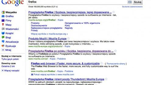 Jak przywrócić stary wygląd Google? 1