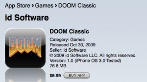 Doom na iPhonie 1