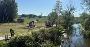 Turka: Szedł wzdłuż rzeki z rozłożoną wędką. Zaczepił o linię energetyczną