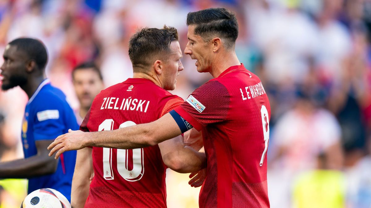 Getty Images / by Joris Verwijst/BSR Agency/Getty Images / Piotr Zieliński i Robert Lewandowski