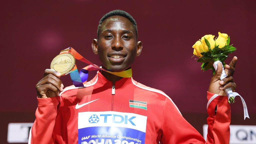 Getty Images / Matthias Hangst / Na zdjęciu: Conseslus Kipruto