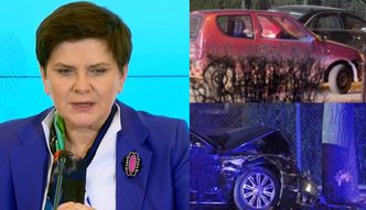 Szydło: "Czuję się dobrze. Będę w prokuraturze odpowiadać na pytania w sprawie kolizji!"