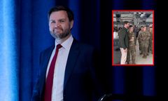 Vance spotkał się z żołnierzami w Niemczech. Nietypowa sytuacja