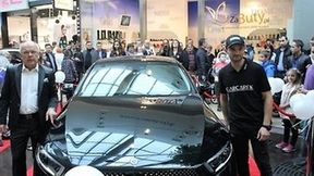 Bartosz Zmarzlik na premierze nowego modelu Mercedesa w Galerii Ostrovia (galeria)