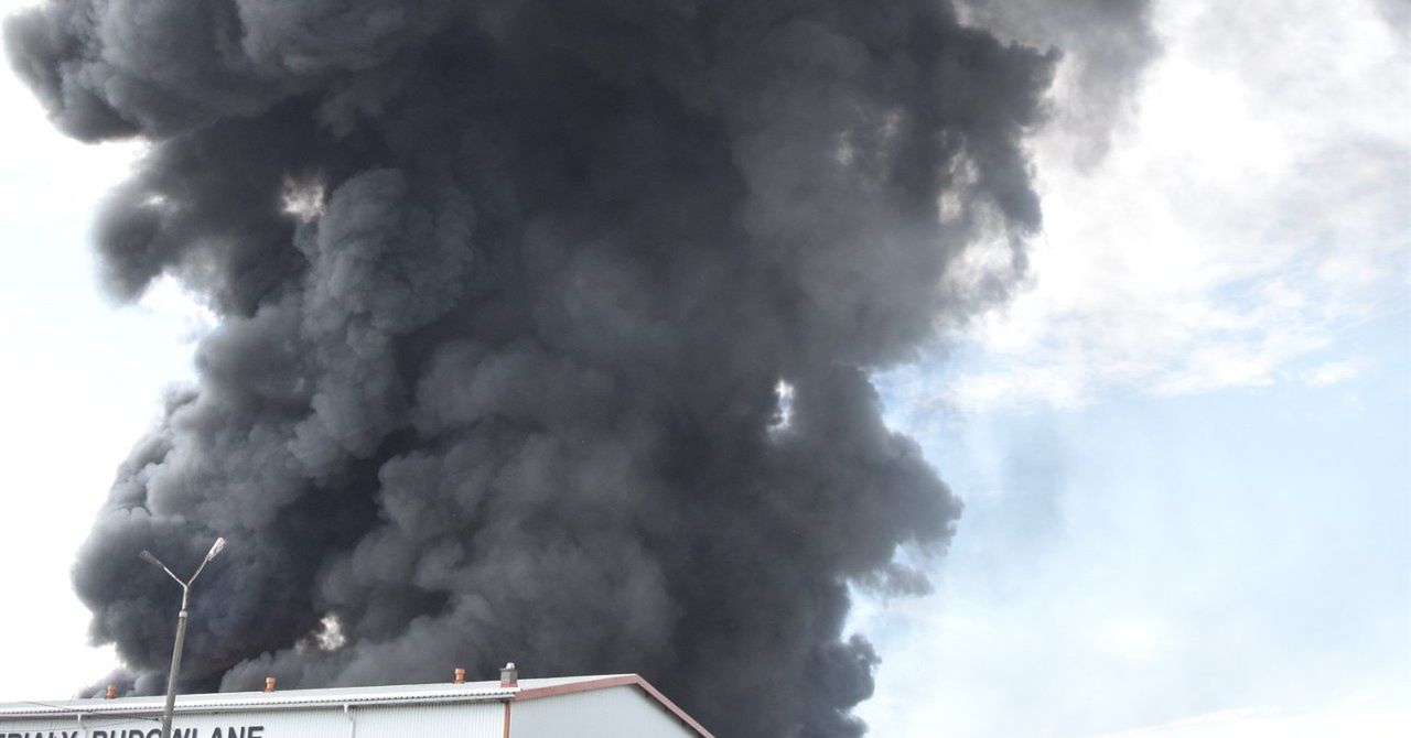 Wągrowiec: Pożar przy ul. Sienkiewicza