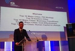 Warszawa nagrodzona na targach w Cannes. "Jedno z najlepszych miast dla biznesu w Europie"