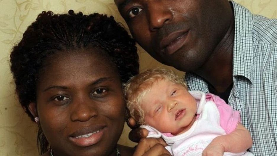 Ben i Angela Ihegboro i ich córka