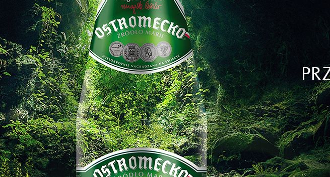 Magda Gessler promuje wodę mineralną Ostromecko