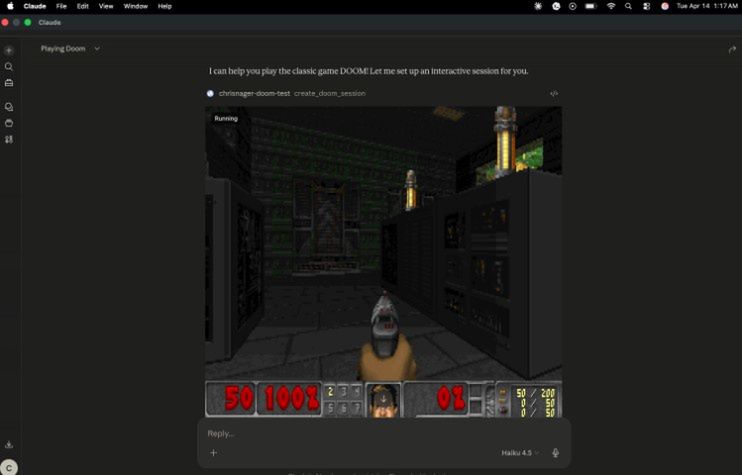 Doom w Claude