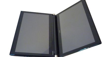 Acer Iconia Touchbook - dwuekranowiec w akcji [test cz. 1]