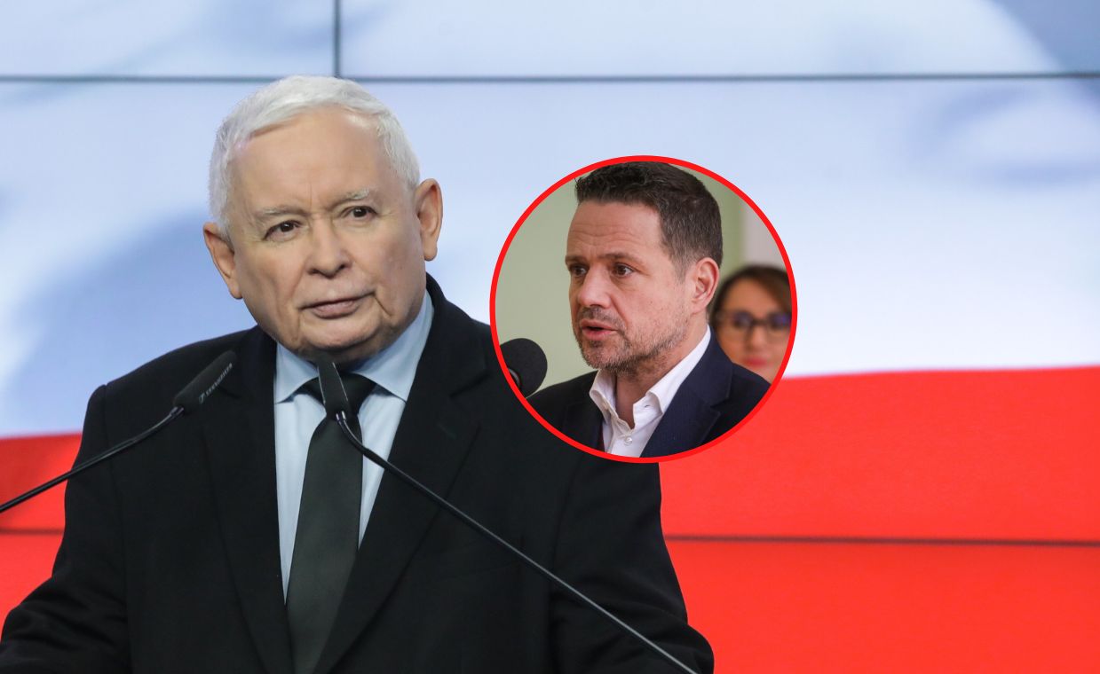 "Chłopczyk nie może być prezydentem". Kaczyński surowo o Trzaskowskim