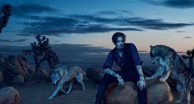 Legenda o kojocie i Johnny Depp promują perfumy Sauvage Dior (wideo)