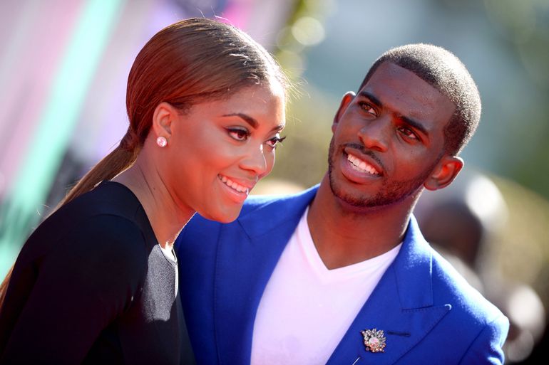 Jada Crawley i Chris Paul