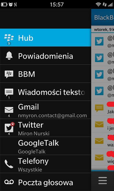 BlackBerry Hub