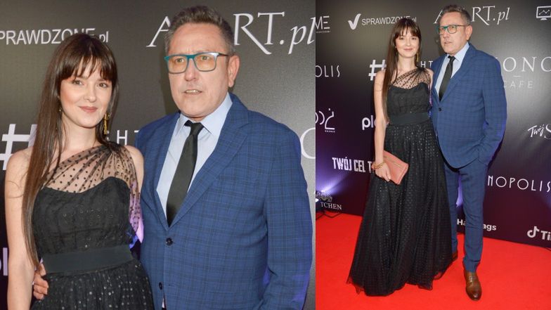 Andrzej Sołtysik z żoną Patrycją