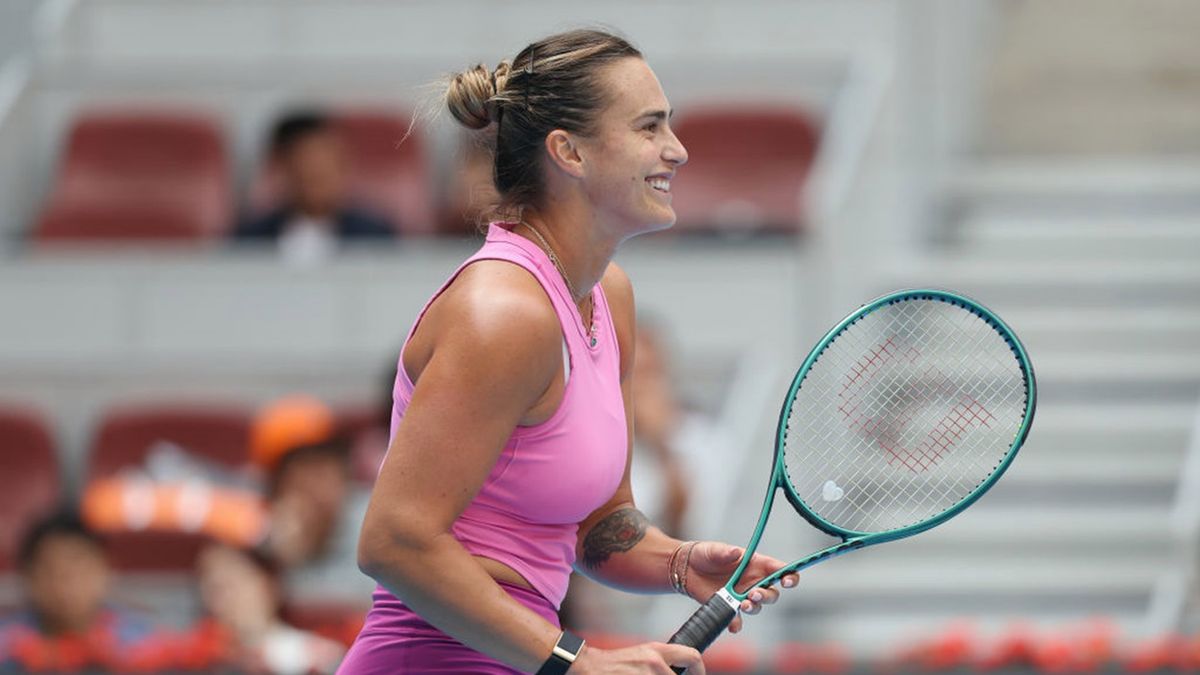 Getty Images / Lintao Zhang / Na zdjęciu: Aryna Sabalenka