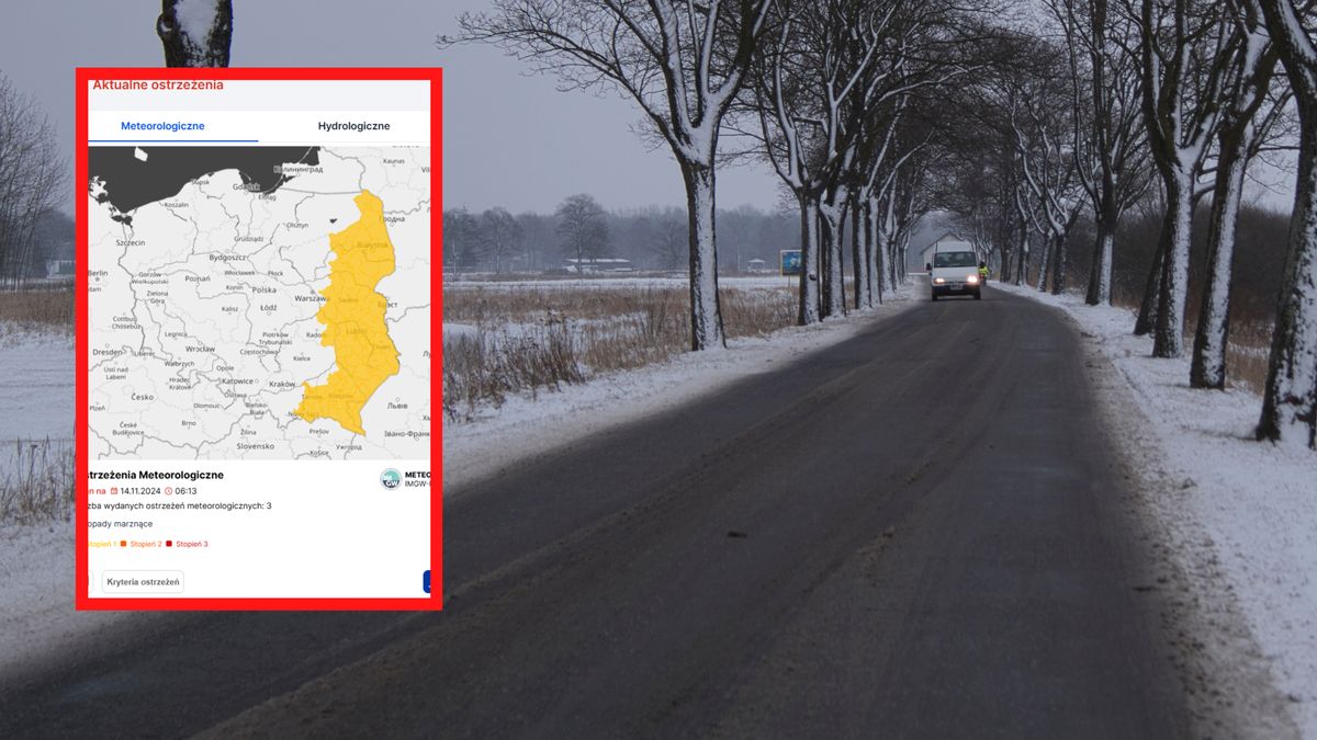 IMGW wydał ważne ostrzeżenia