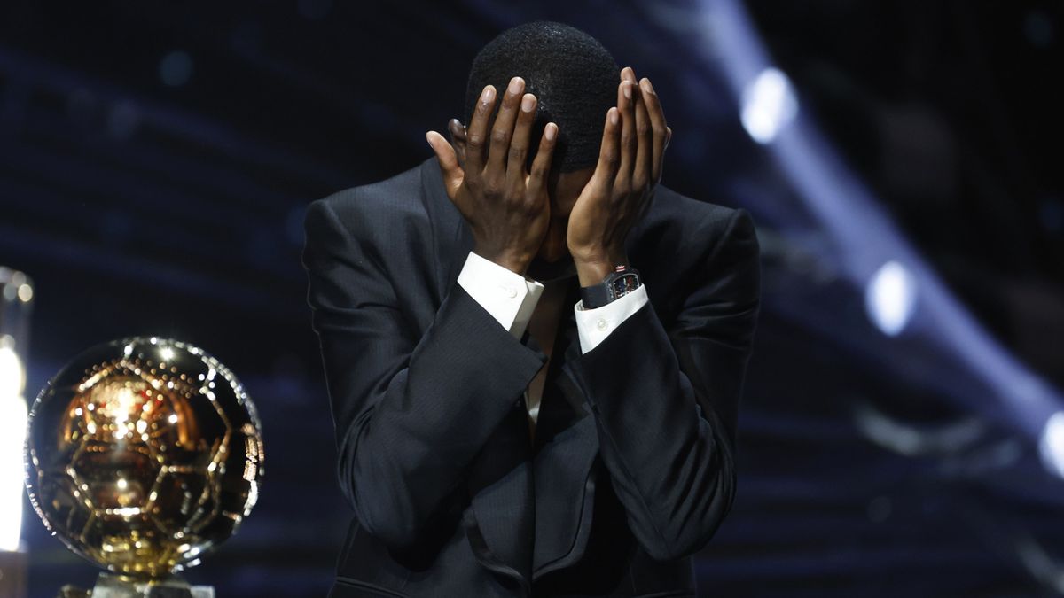 PAP/EPA / Mohammed Badra / Na zdjęciu: Ousmane Dembele