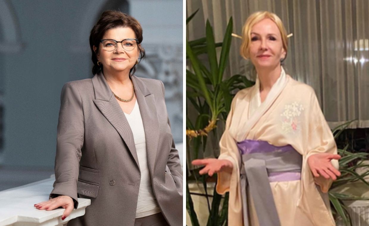 Ministra zdrowia Izabela Leszczyna i wiceministra Urszula Demkow