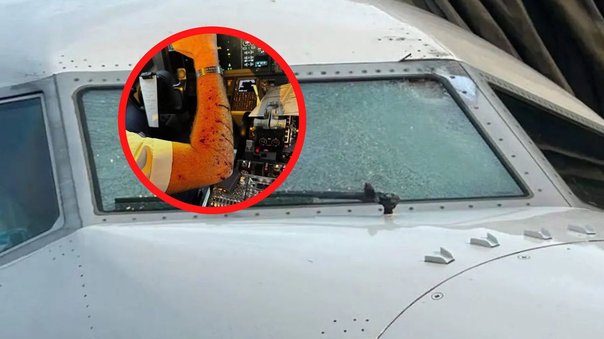 Pilot samolotu ranny.