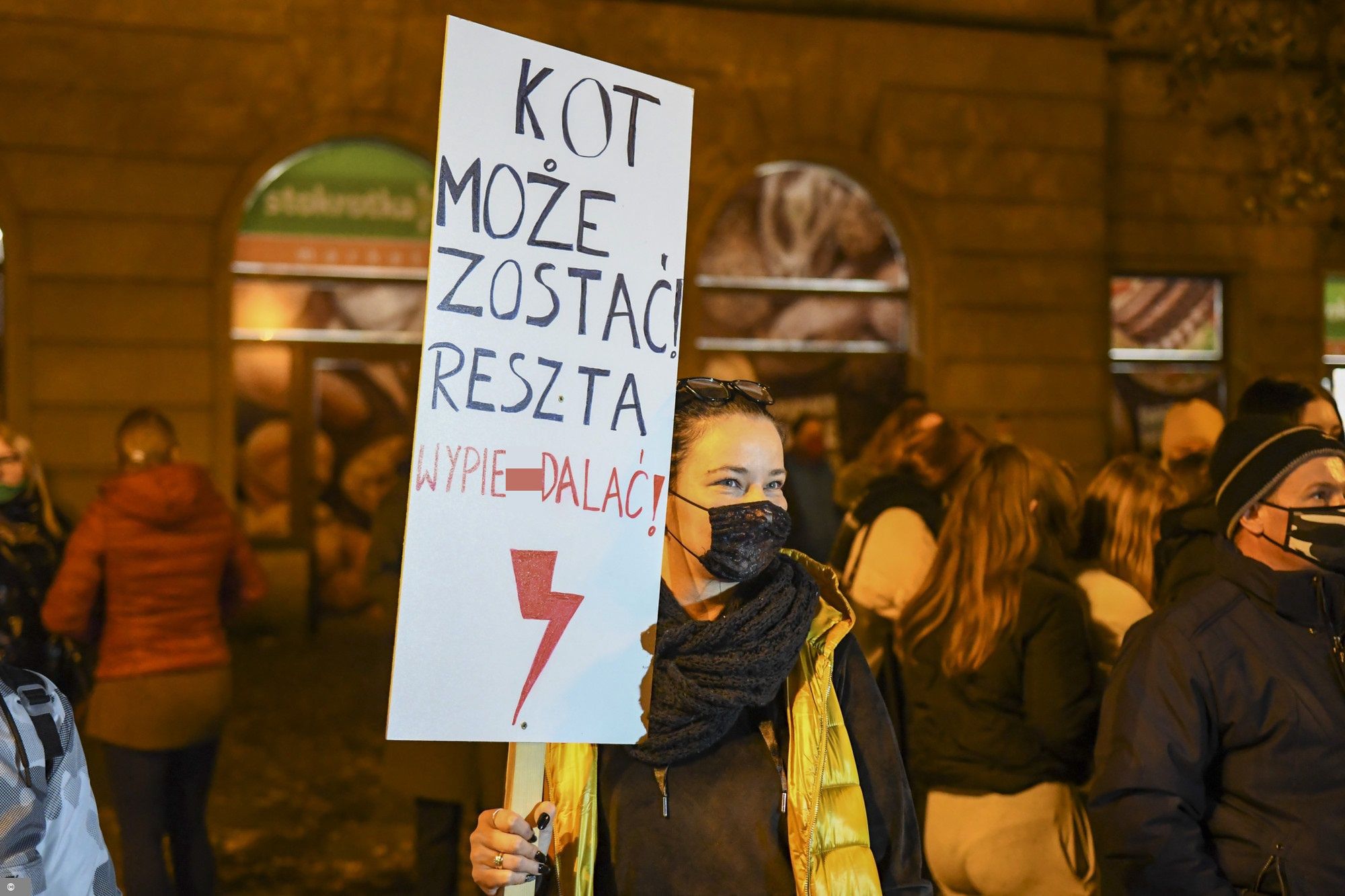 Protest w Warszawie