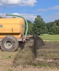 Akcja na granicy. "Zaczynamy polewanie świńską gnojowicą"