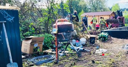 Tragedia pod Warszawą. Koparka zmiażdżyła mężczyznę