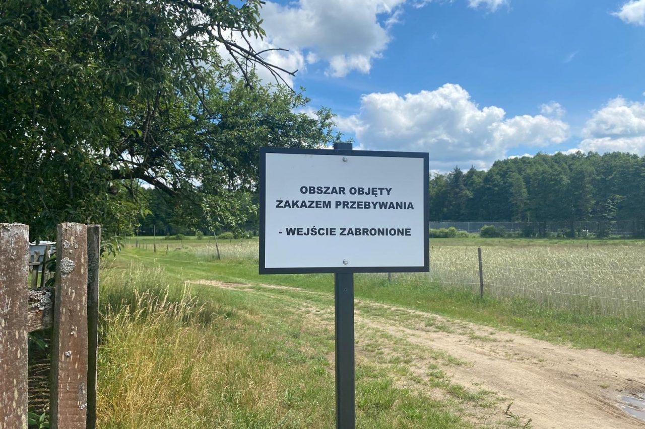 Strefa buforowa obowiązuje na odcinku 