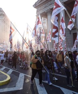 100 tys. ludzi w proteście na ulicach Buenos Aires [ZDJĘCIA]