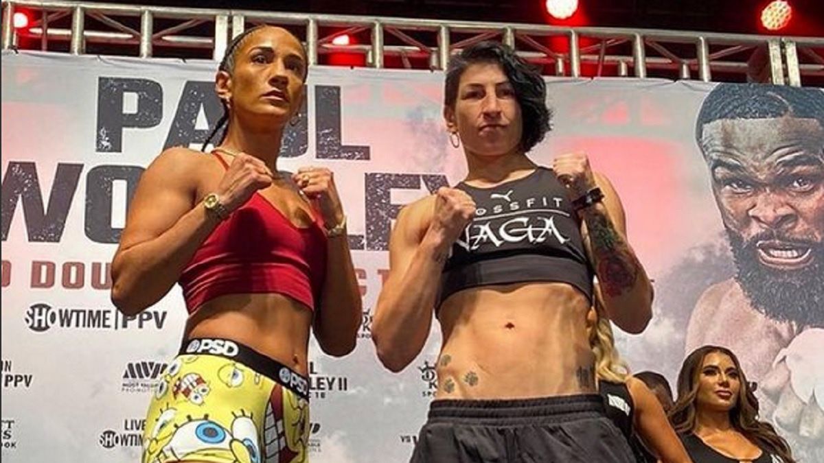 Amanda Serrano i Miriam Gutierrez