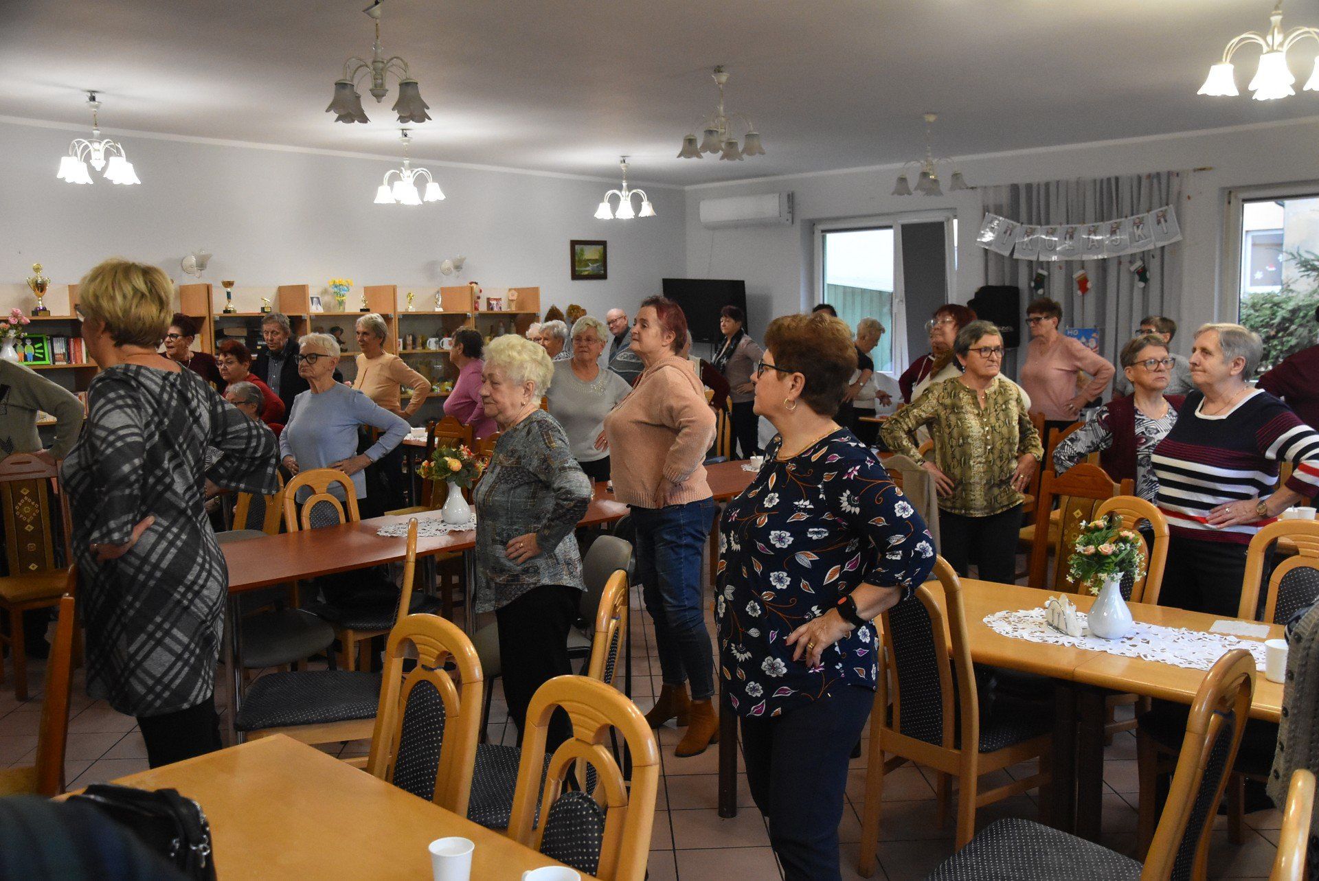 Każdy stara się ćwiczyć w miarę swoich możliowści