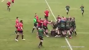 #dziejesiewsporcie: bili się bez opamiętania. Wielka zadyma w rugby