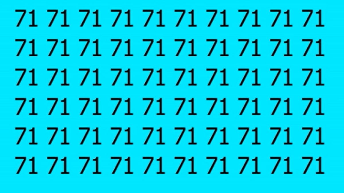 Tylko nielicznym się udaje. Masz 10 sekund, by znaleźć liczbę 17