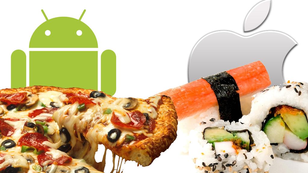 Co jedzą użytkownicy Androida, a co iOS? 1