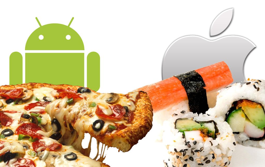 Co jedzą użytkownicy Androida, a co iOS?