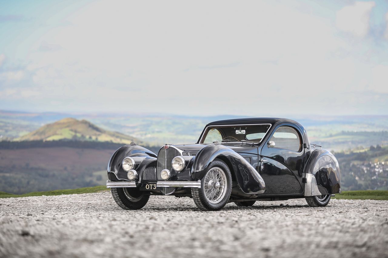 Bugatti Type 57S Atalante zajął drugie miejsce z wynikiem 10,43 mln USD