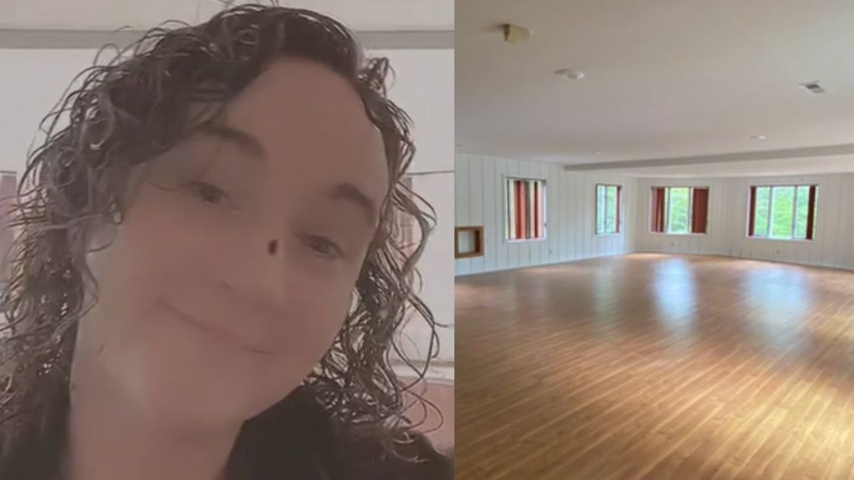 Emily nie spodziewała się, co znajdzie po usunięciu starych desek z podłogi