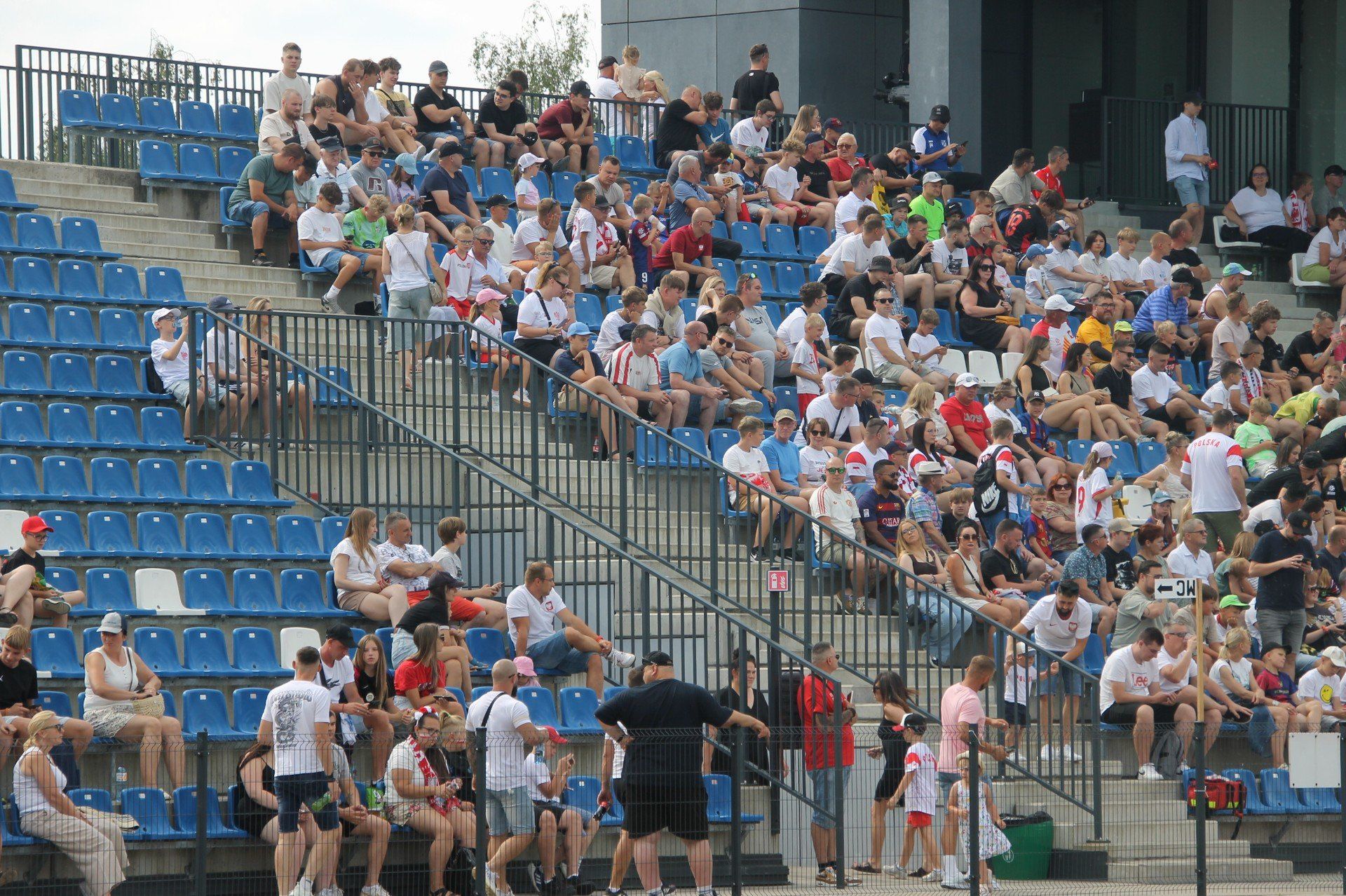 Mecz Retro Reprezentacji Polski z Oldboysami FC Barcelona rozegrany został na krotoszyńskim stadionie w sobotę, 5 lipca